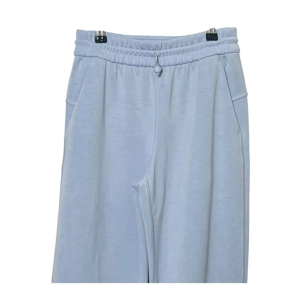 Lululemon Softstreme High Rise Pant Regular Women's 2 Blue‎ Linen Travel